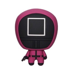 SQUID GAME - Masked Manager - Aimant à collectionner en mousse 3D 