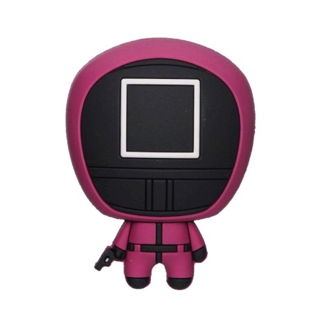 SQUID GAME - Masked Manager - Aimant à collectionner en mousse 3D 
