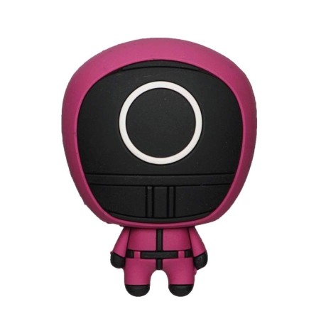 SQUID GAME - Masked Guard - Aimant à collectionner en mousse 3D 