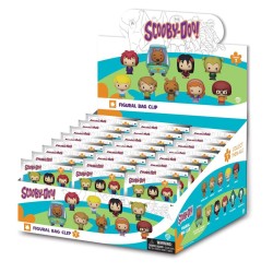 SCOOBY DOO - Series 2 - 3D Foam Bag Clip (Display 24 Pcs) 