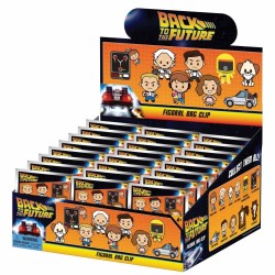 BTTF 40TH ANNIVERSARY - Series 1 - 3D Foam Bag Clip (Display 24 Pcs) 