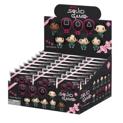 SQUID GAME - Series 1 - 3D Foam Bag Clip (Display 24 Pcs) 