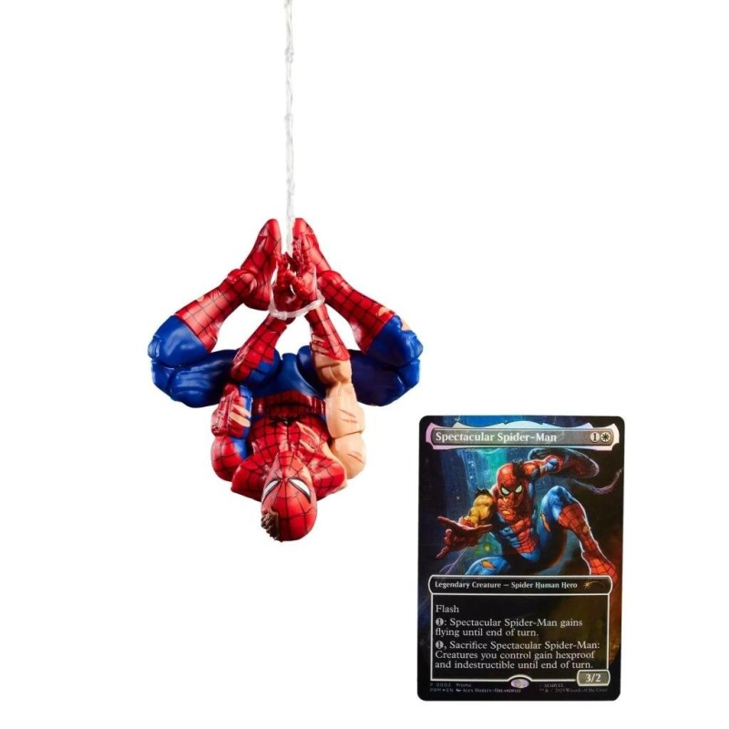 MAGIC THE GATHERING -Battle-Damaged Spider-Man -Fig Legend Series 15cm 
