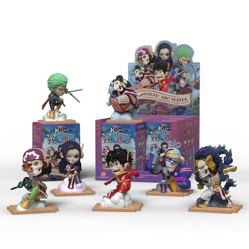 ONE PIECE - Egghead Arc Series Part 1 - XXRay (Display 6 Fig.) 
