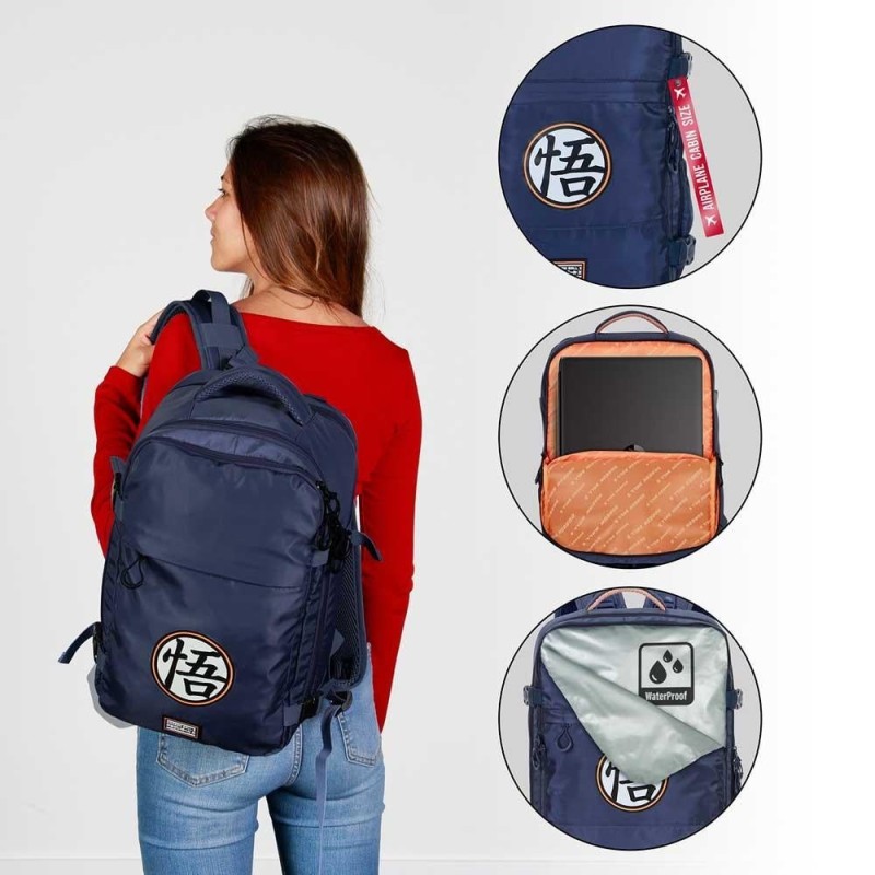 DRAGON BALL Z - Sac à Dos de Voyage Mercury Cabine '40x25x20cm' 