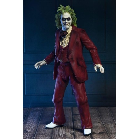 BEETLEJUICE 2 - Beetlejuice "Tuxedo rouge" - Ultimate Figurine 18cm 