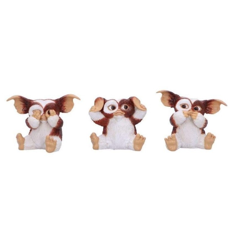 GREMLINS - Gizmo - set 3 Statuette 8.2cm 
