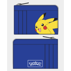 POKEMON - Pikachu - Porte-Cartes Bleu 