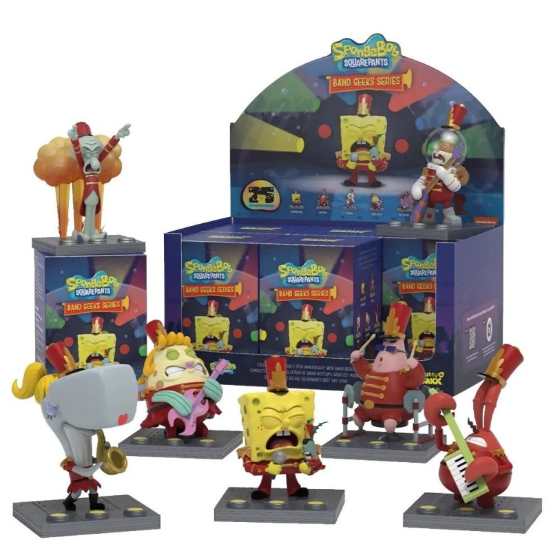 BOBL'EPONGE - Band Geek Series - Display 6 Figurines 