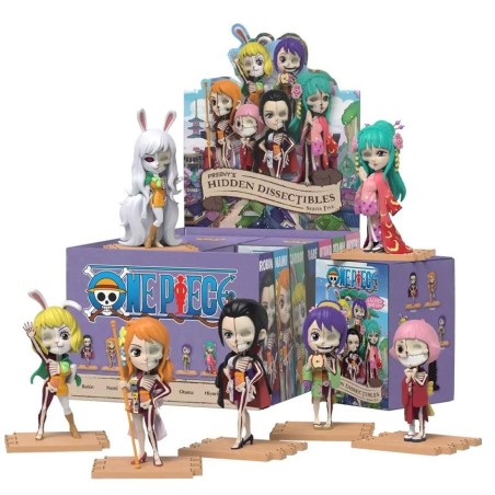 ONE PIECE - Ladies - Freeny's Hidden Dissectibles (Display 6 Fig.) 