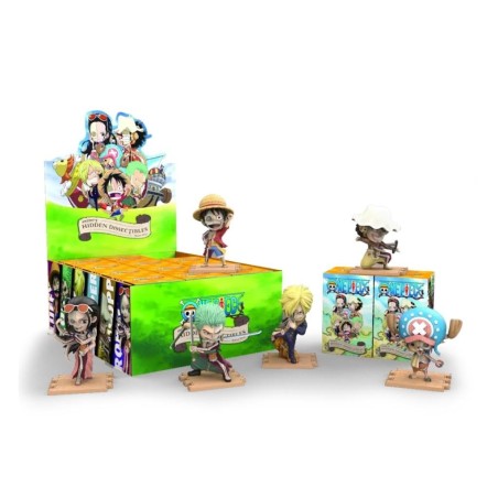 ONE PIECE - Series 1 - Freeny's Hidden Dissectibles (Display 12 Fig.) 