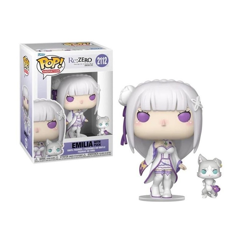 RE ZERO - POP & Buddy N° 2112 - Emilia avec Puck 