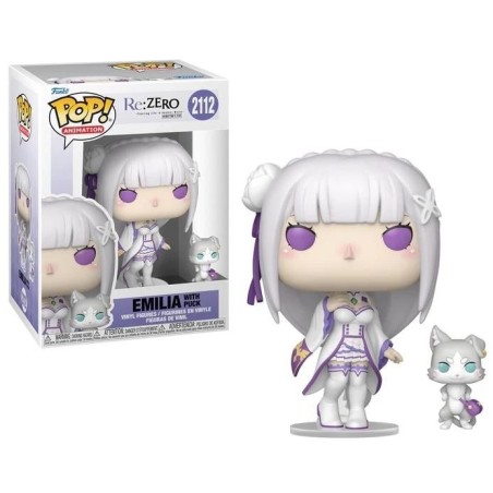 RE ZERO - POP & Buddy N° 2112 - Emilia avec Puck 