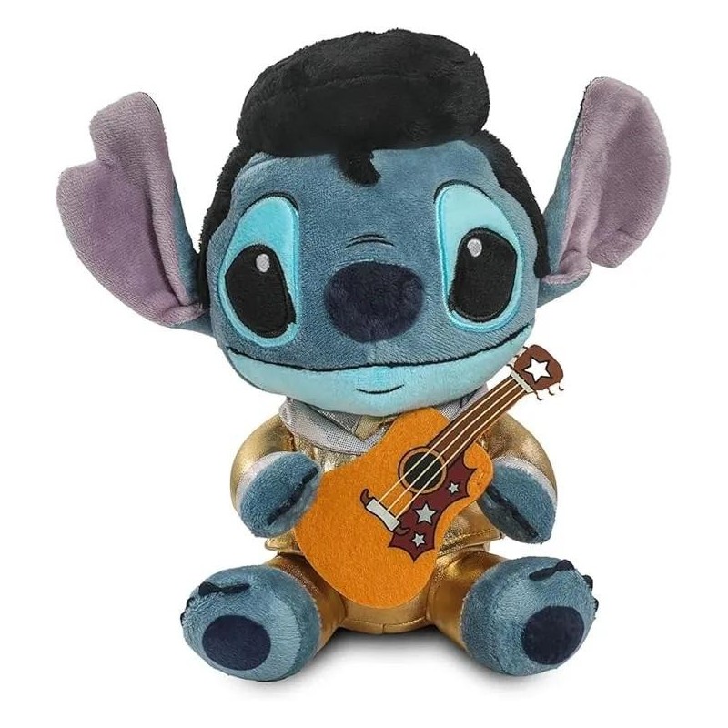 STITCH - Elvis Gold - Peluche Kidrobot - 25cm 