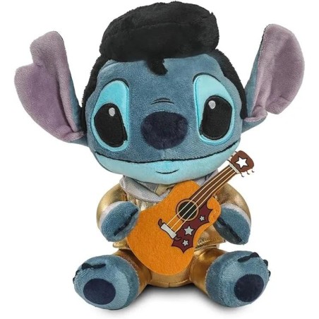 STITCH - Elvis Gold - Peluche Kidrobot - 25cm 