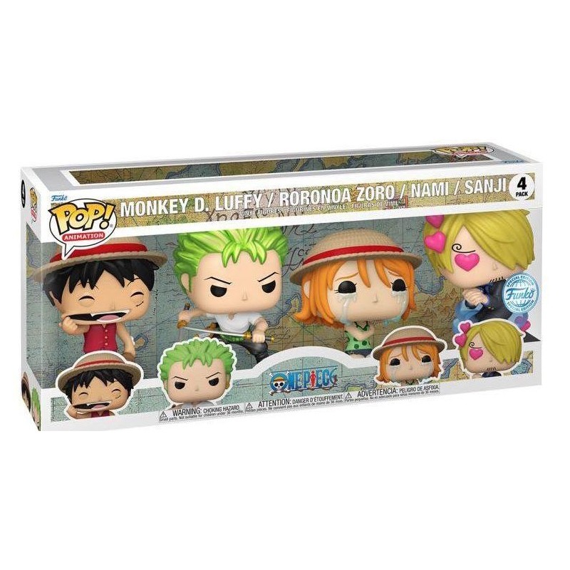 ONE PIECE - POP - 4 PACK Refresh 