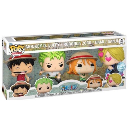 ONE PIECE - POP - 4 PACK Refresh 