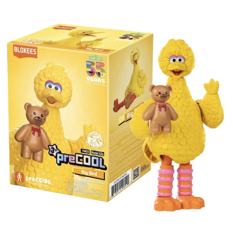 SESAME STREET- Big Bird - Model Kit Classic Class Blokees 