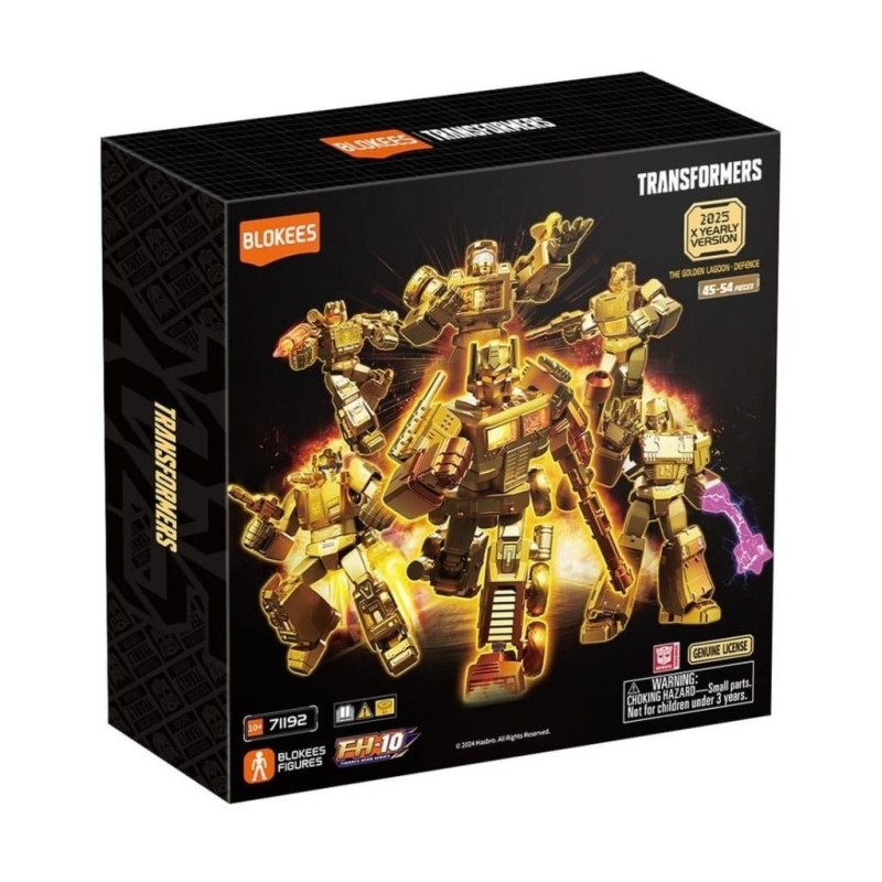TRANSFORMERS - Golden Version - Model Kit Blokees Coffret 6 pc 
