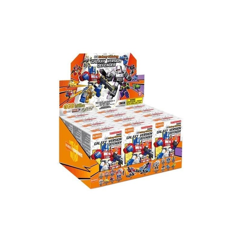 TRANSFORMERS - Defender Version - Model Kit Blokees Display 12 pc 