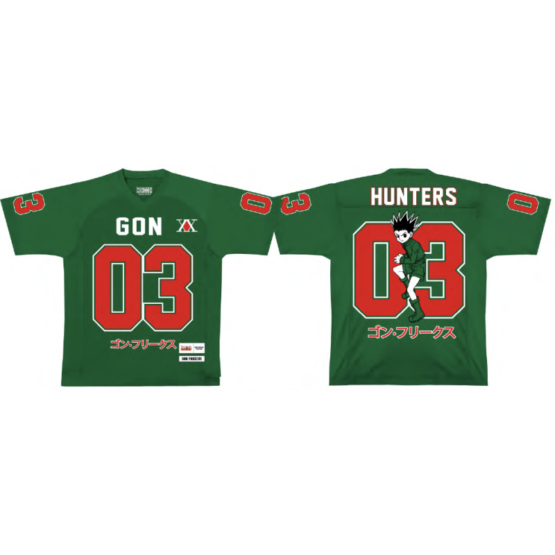 HUNTER X HUNTER - Gon - T-Shirt Sports US Replica unisex (XL) 