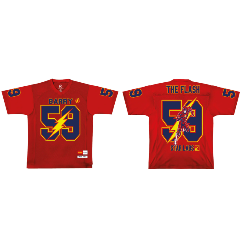 DC - The Flash - T-Shirt Sports US Replica unisex (XXL) 