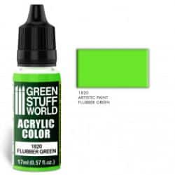 Acrylic Color FLUBBER GREEN