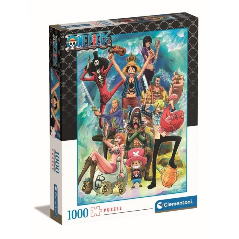 ONE PIECE - Equipage du Chapeau de Paille - Puzzle 1000P 