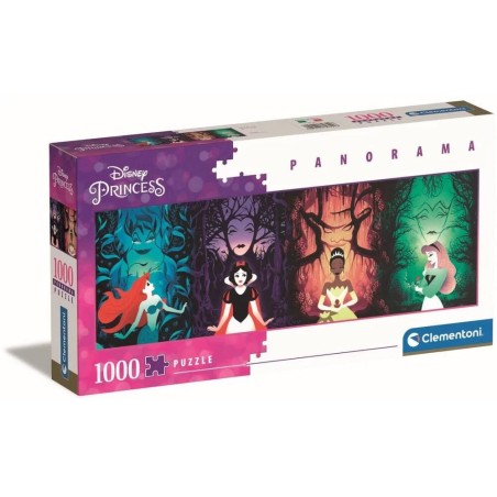 DISNEY - Ariel, Blanche-Neige, Tiana et Aurore - Puzzle Panorama 1000P 