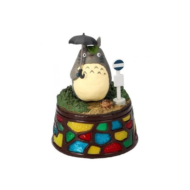 MON VOISIN TOTORO - Totoro arrêt de bus - Boite à Secrets 60X83X60mm 