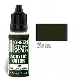 Acrylic Color MILITARY GREEN