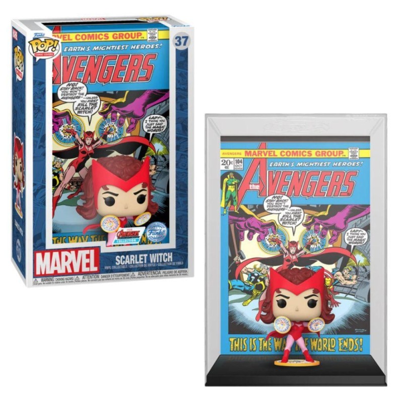 MARVEL - POP Comic Cover N° 37 - Scarlet Witch Special Edition 