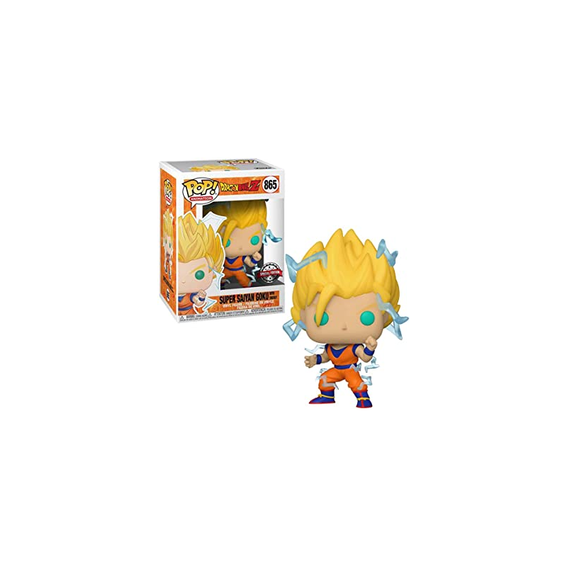 DRAGON BALL Z - POP Animation N° 865 - SS2 Goku with Chase GITD 