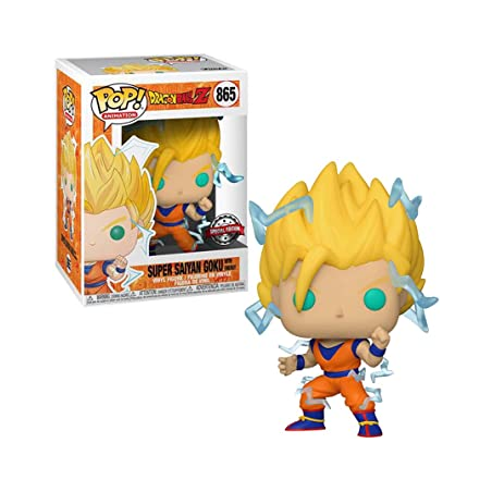 DRAGON BALL Z - POP Animation N° 865 - SS2 Goku avec Chase (GITD) 