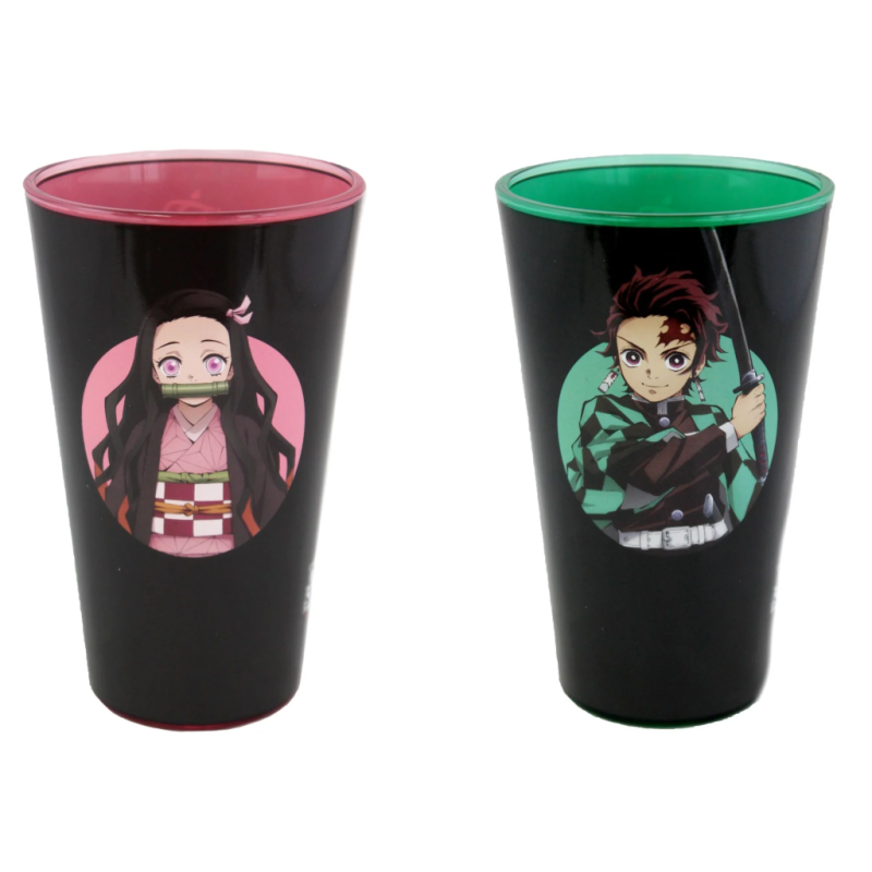 DEMON SLAYER - Tanjiro & Nezuko - 2 XXL Pint Glass 473ml 