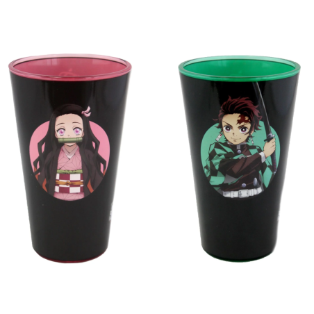 DEMON SLAYER - Tanjiro & Nezuko - 2 XXL Pint Glass 473ml 