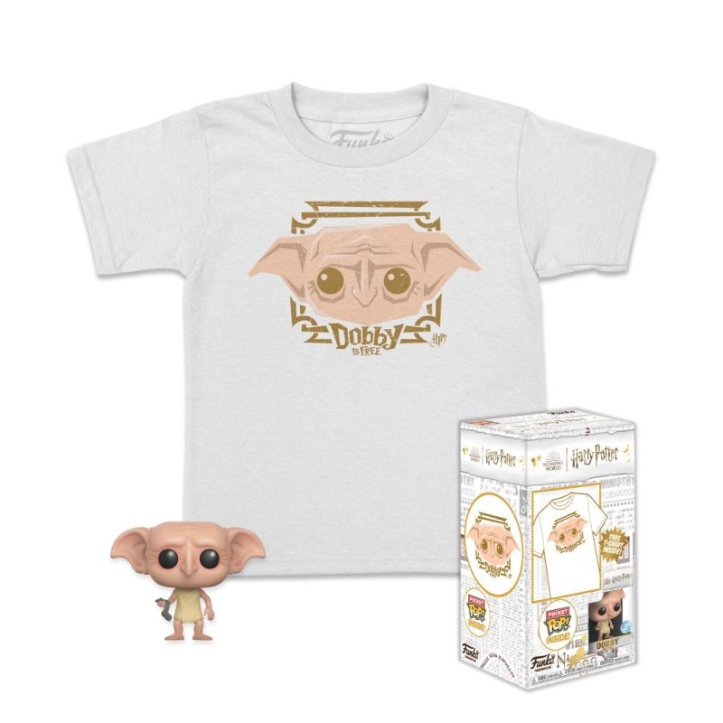 HARRY POTTER - Pocket POP - Dobby + T-shirt (L) 
