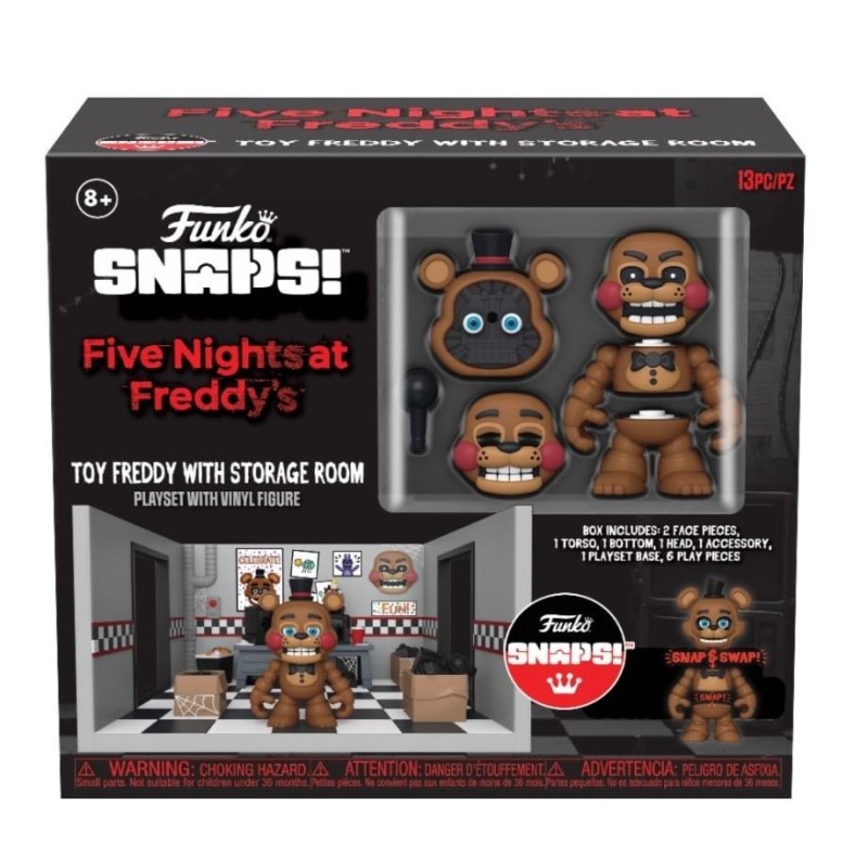FNAF - Security Room - Snap Playset Funko 