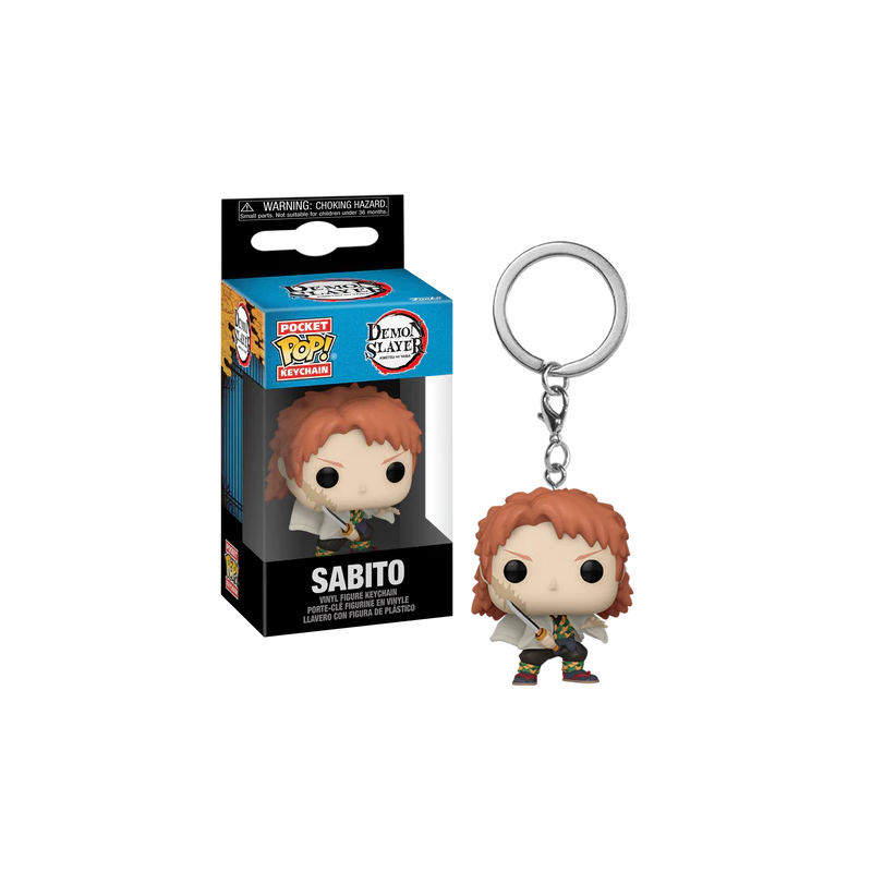 DEMON SLAYER - Pocket Pop Keychains - Sabito (No Mask) 