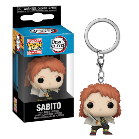DEMON SLAYER - Pocket Pop Keychains - Sabito (No Mask) 