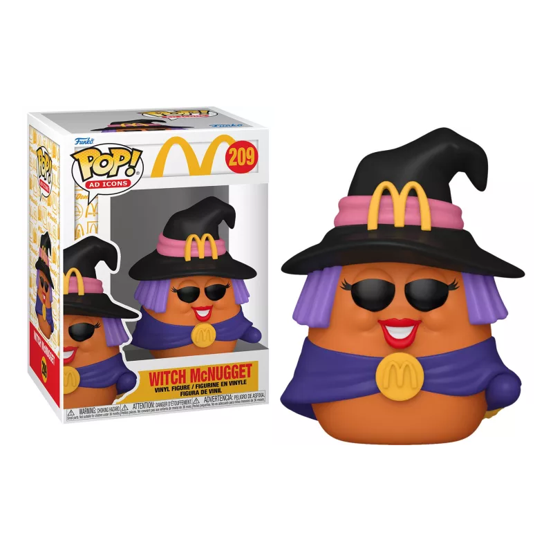 MCDONALDS - POP Ad Icons N° 209 - Nugget Buddies Sorcière 