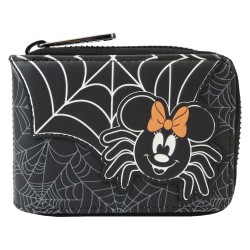 DISNEY - Minnie Mouse "Araignée" - Portefeuille LoungeFly 