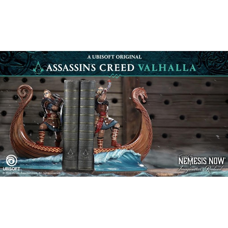 ASSASSIN'S CREED VALHALLA - Eivor - Serre-Livres 21cm 