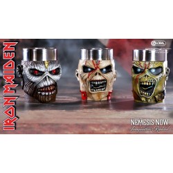 IRON MAIDEN - Eddie - Set de 3 verres à shots 9cm 