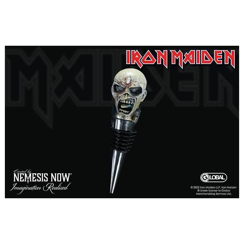 IRON MAIDEN - Piece Of Mind - Bouchon de Bouteille 10cm 