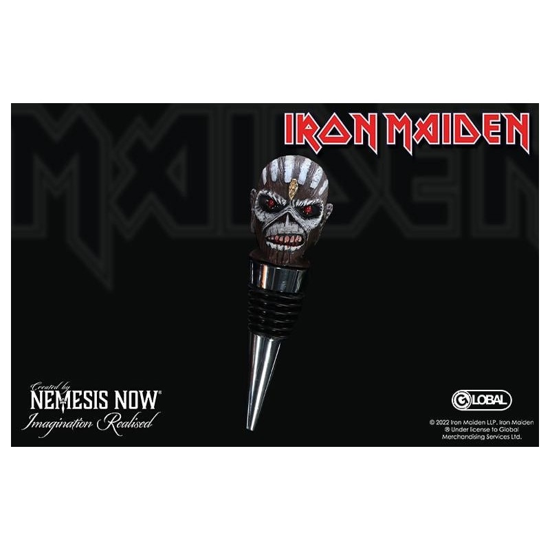 IRON MAIDEN - Book Of Souls - Bouchon de Bouteille 10cm 