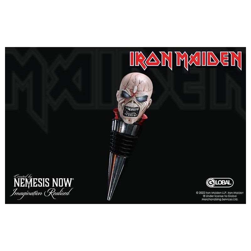 IRON MAIDEN - The Trooper - Bouchon de Bouteille 10cm 