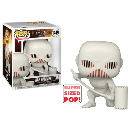 L'ATTAQUE DES TITANS - POP Super 6'' N° 1449 - Titan Marteau d'Armes 