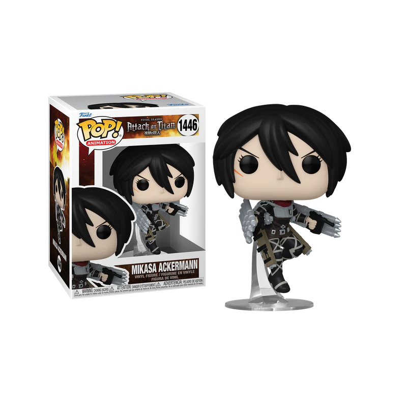 L'ATTAQUE DES TITANS S5 - POP Animation N° 1446 - Mikasa Ackerman 
