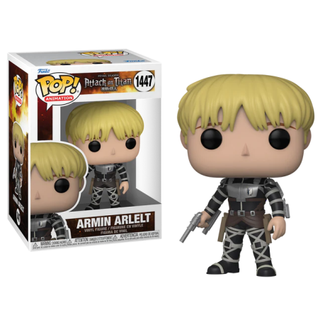 L'ATTAQUE DES TITANS S5 -POP Animation N°1447 -Armin Arlert avec Chase 